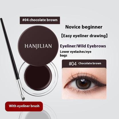 Make-up Creamy Eyeliner Long-lasting Smooth Waterproof Smear-proof Down To Crouching Silkworm Novice Students